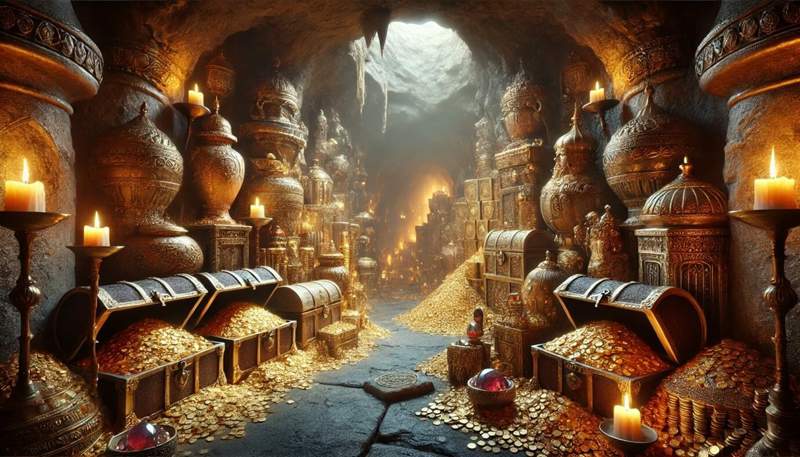 Aladdin's treasure trove - access yours.
